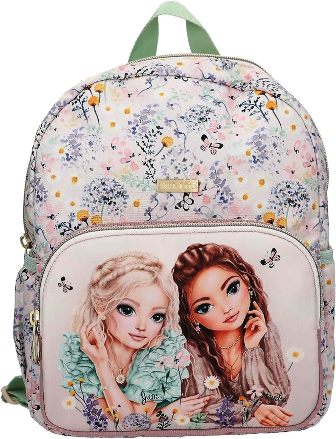 Mochila rosada decorada con delicadas flores Summer Feeling de TOPModel 