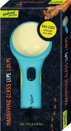 Lupa con luz LED de dos niveles  y un aumento de 3x  de Nature Zoom