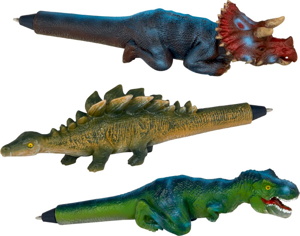 Genial Boligrafo T-Rex World con diferentes figuras - elige el tuyo 
