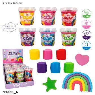 Ylvi plastilina extrasuave vegana para los más pequenos - Made in Germany 