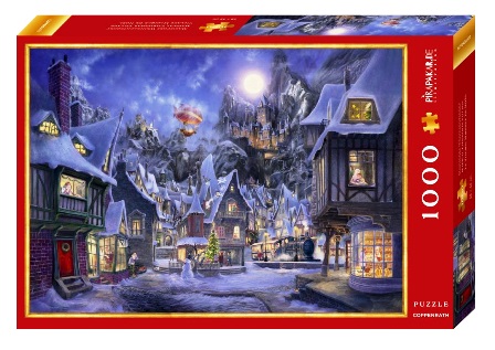 Puzzle - Pueblo Mágico de Navidad de 1000 piezas