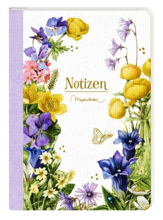 Libreta para tomar nota en DIN 5 - Mágico mundo floral